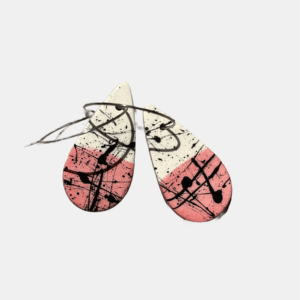 Ceramic Earrings No. 04