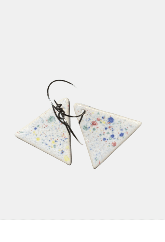 Ceramic Earrings No. 02