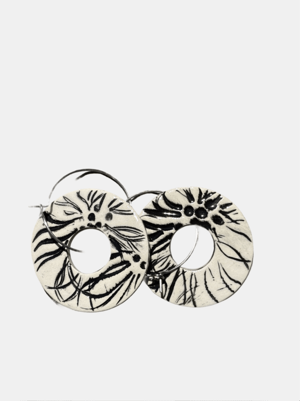 Ceramic Earrings No. 12