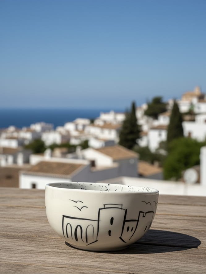 Dubrovnik Line Art Bowl - Image 2