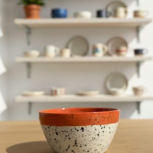 Terracotta Speckled Bowl