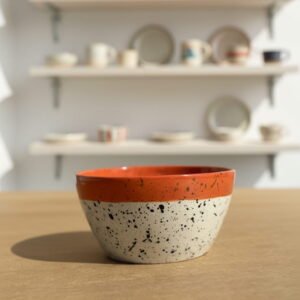 Terracotta Speckled Bowl